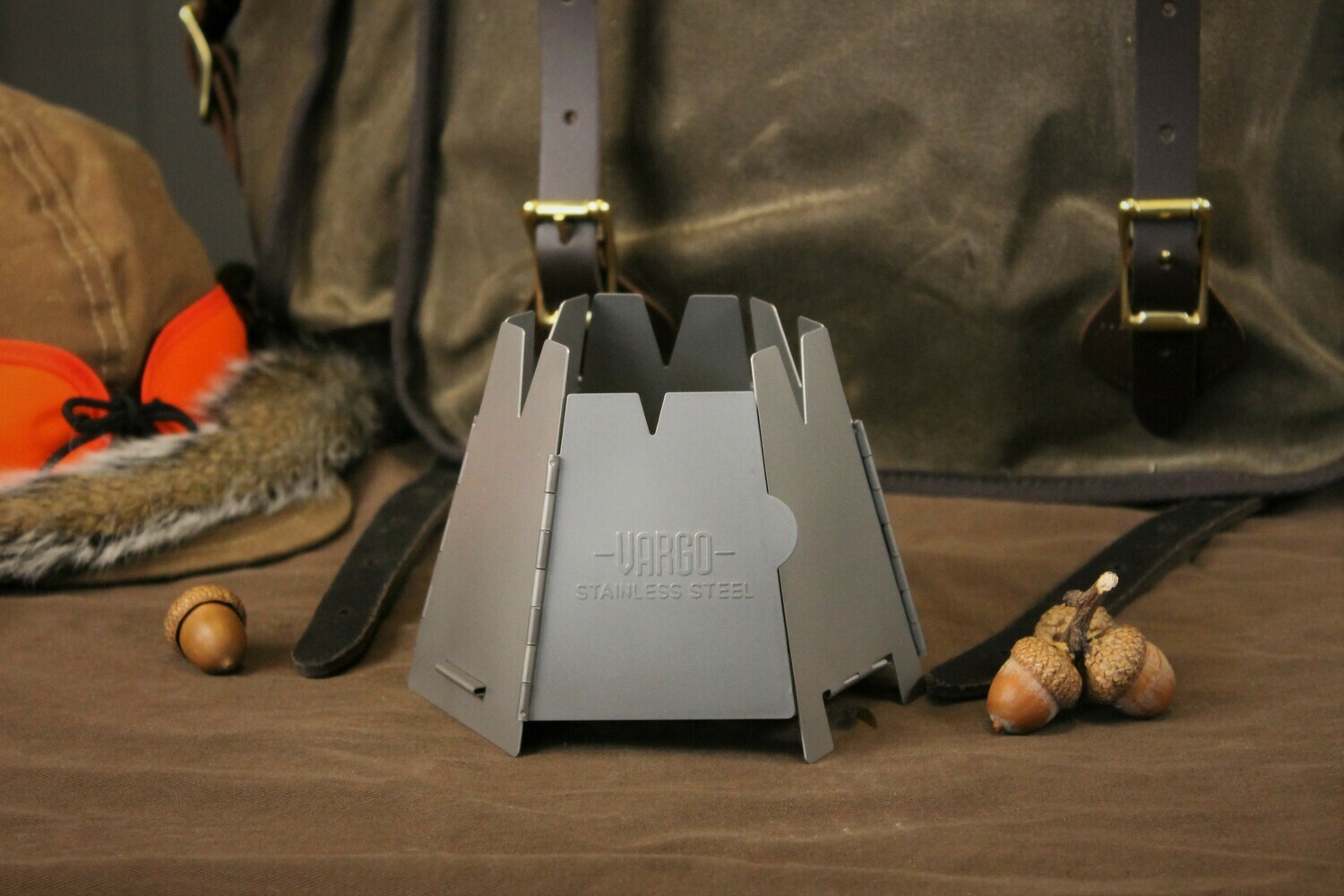 Hexagon Stainless Steel Collapsible Stove
