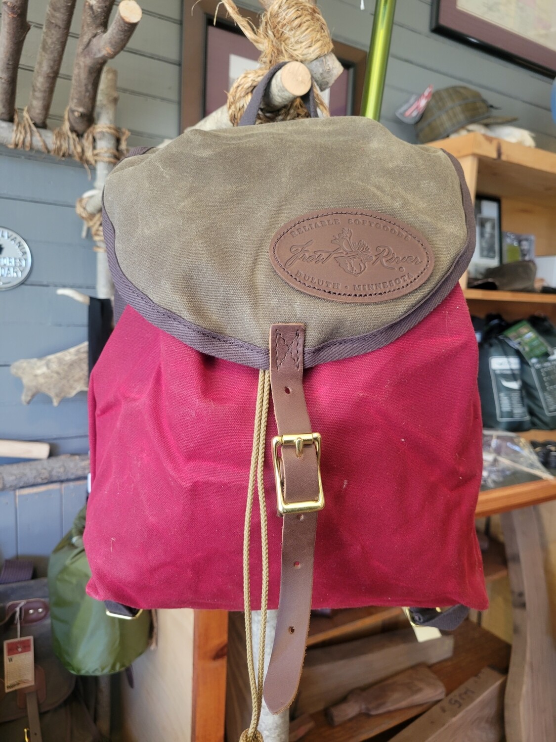 Limited Edition ~ Frost River Knapsack in Old Glory Red