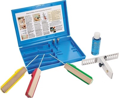 Sharpening System with 3 Stones
