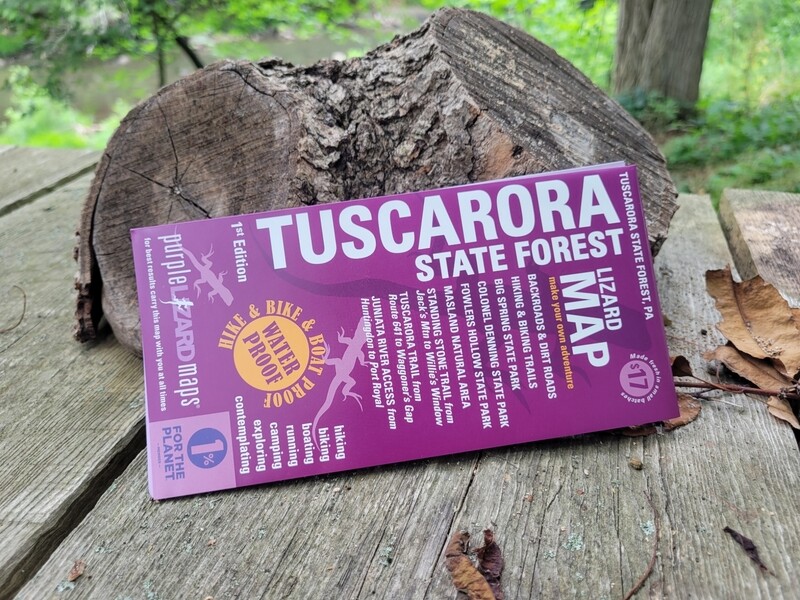 Tuscarora Purple Lizard Map