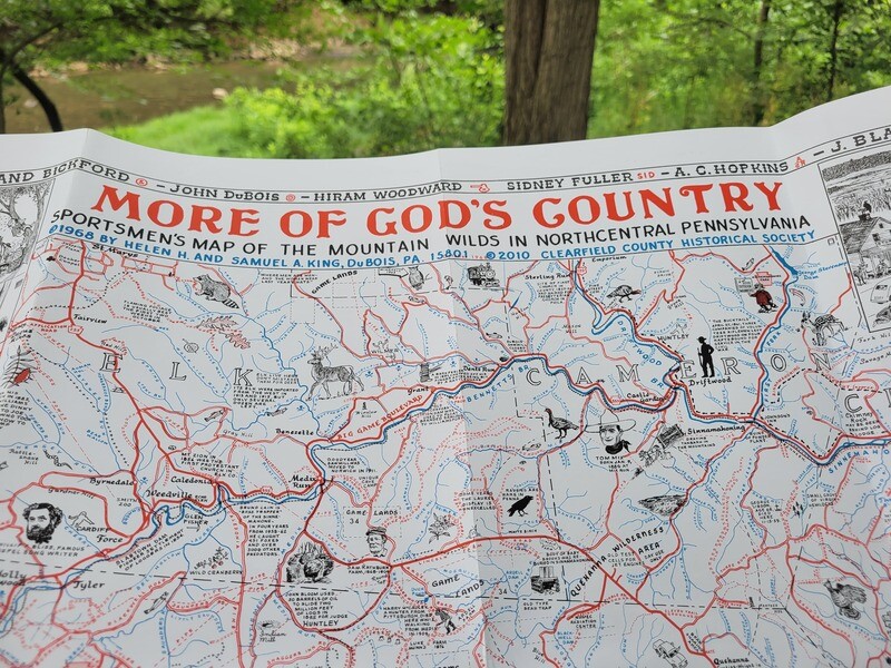 More of God&#39;s Country Historical Map