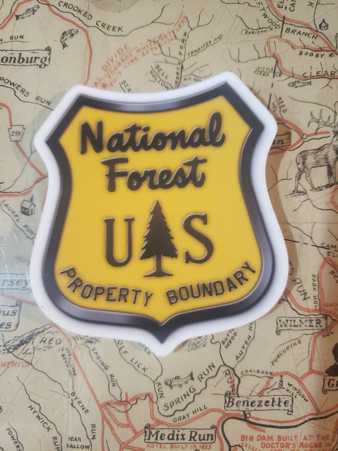 National Forest Sticker