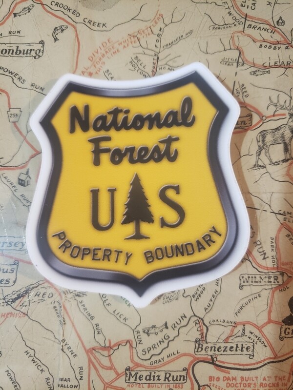 National Forest Sticker