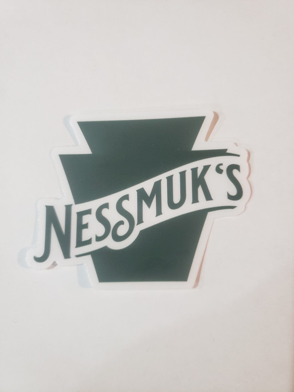 Nessmuk's Green Keystone Sticker