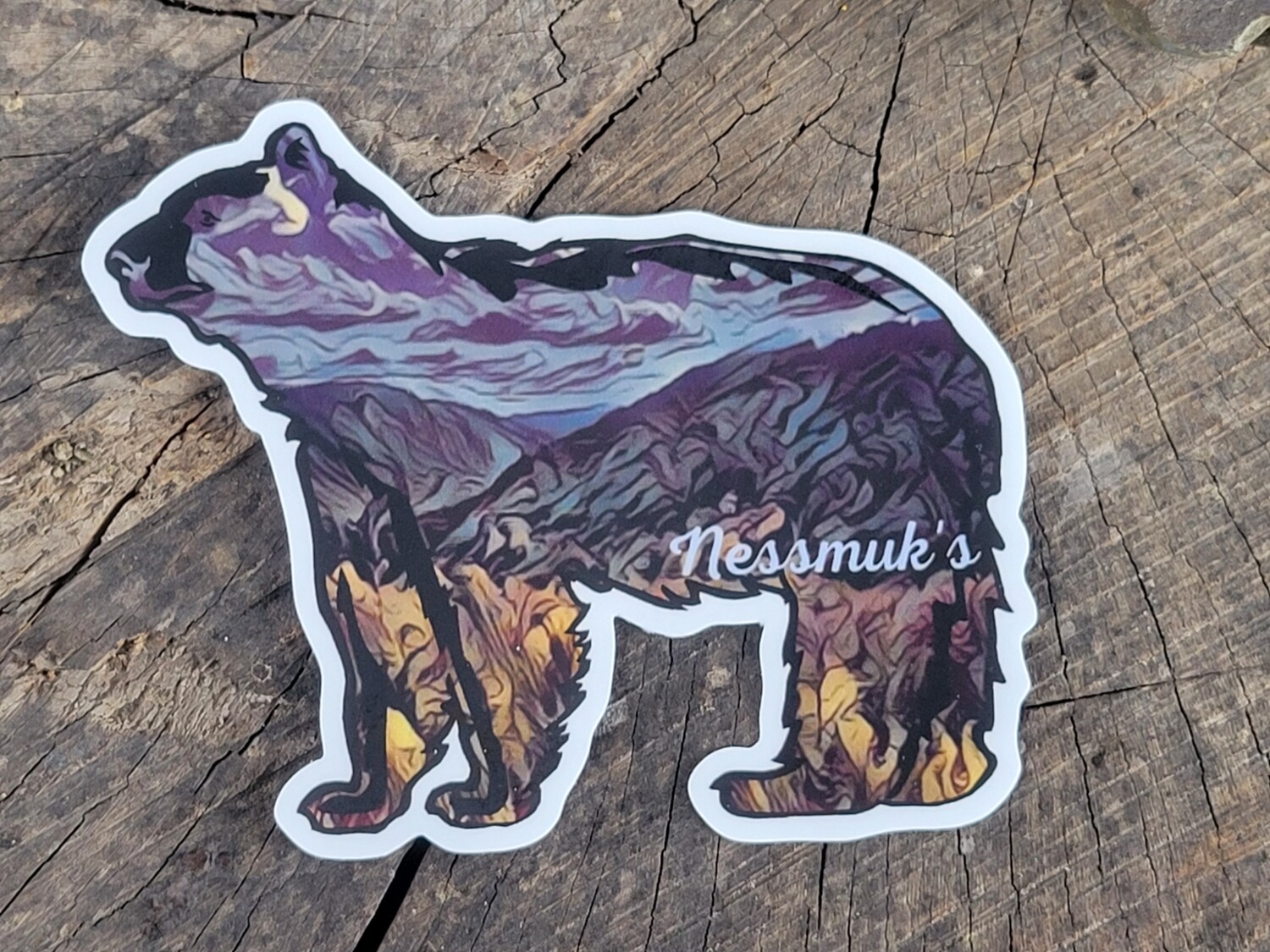 Bear Sticker