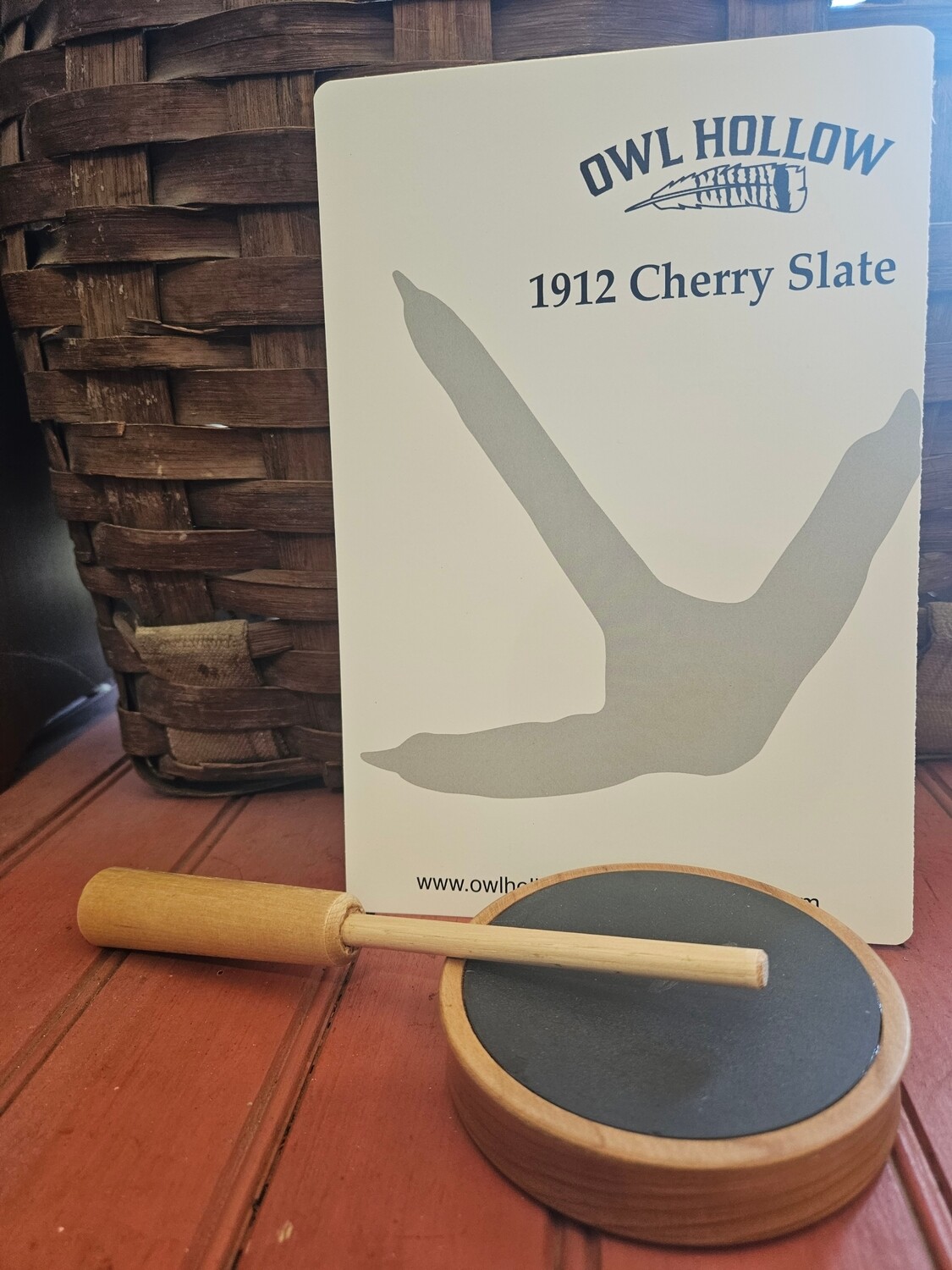 Owl Hollow 1912 Cherry Slate Turkey Call