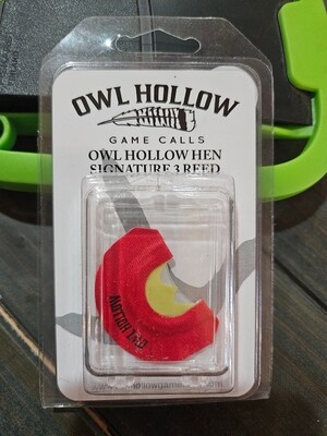 Owl Hollow Hen Signature 3 Reed Turkey Call