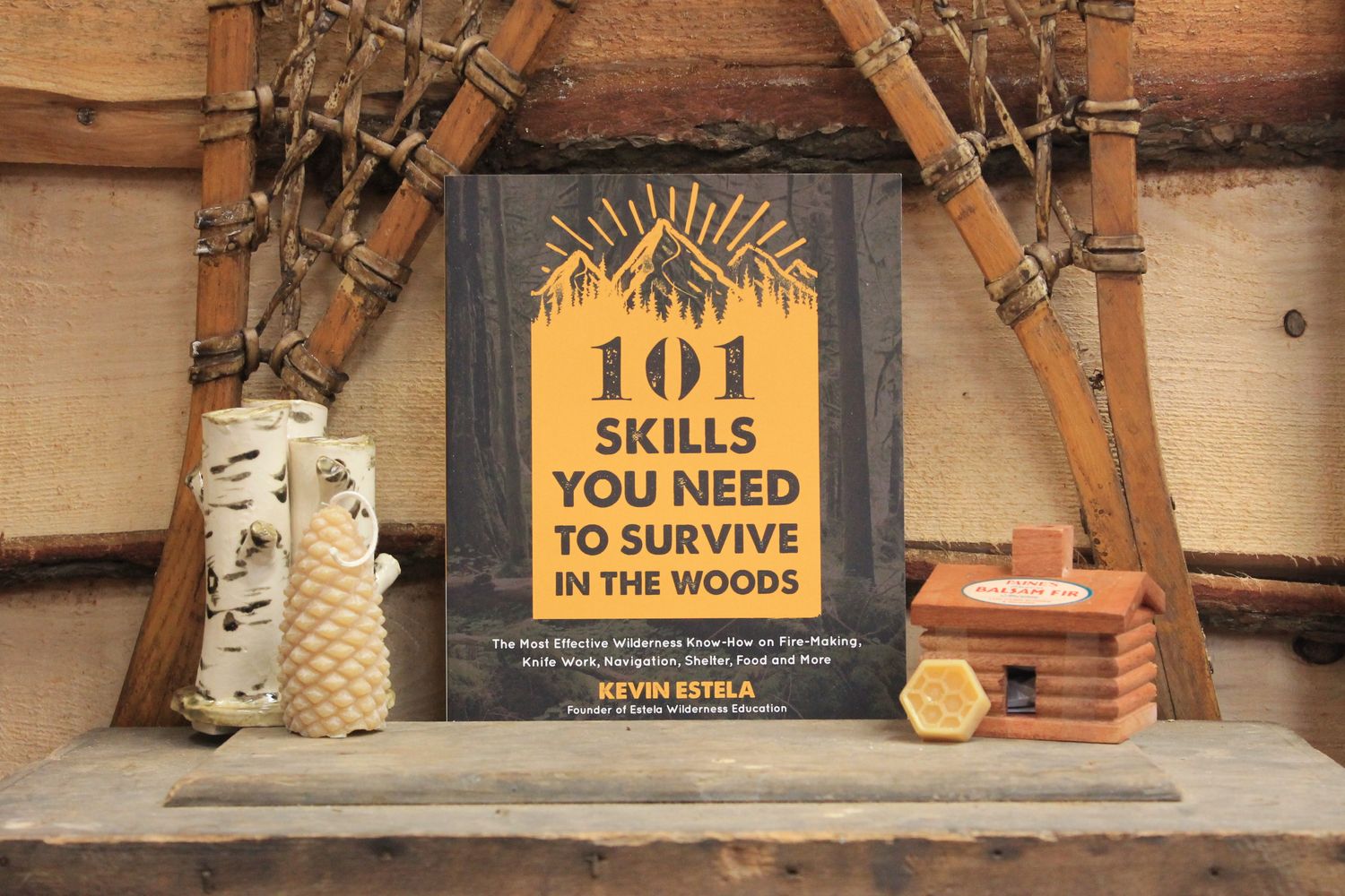 101 Survival Skills You Need to Survive in the Woods by Kevin Estela