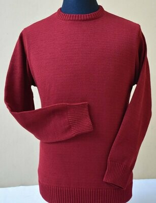 Pullover E-Red. Urb. Bordó
