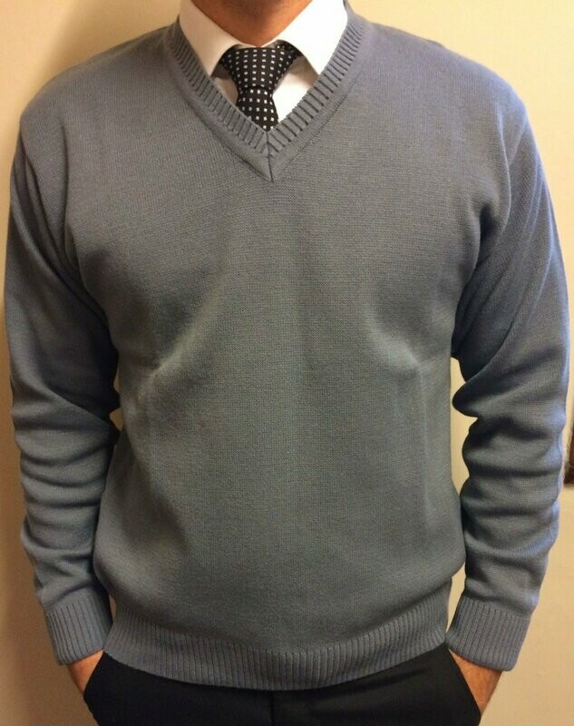 Pullover E/V M/L Emp. Gris