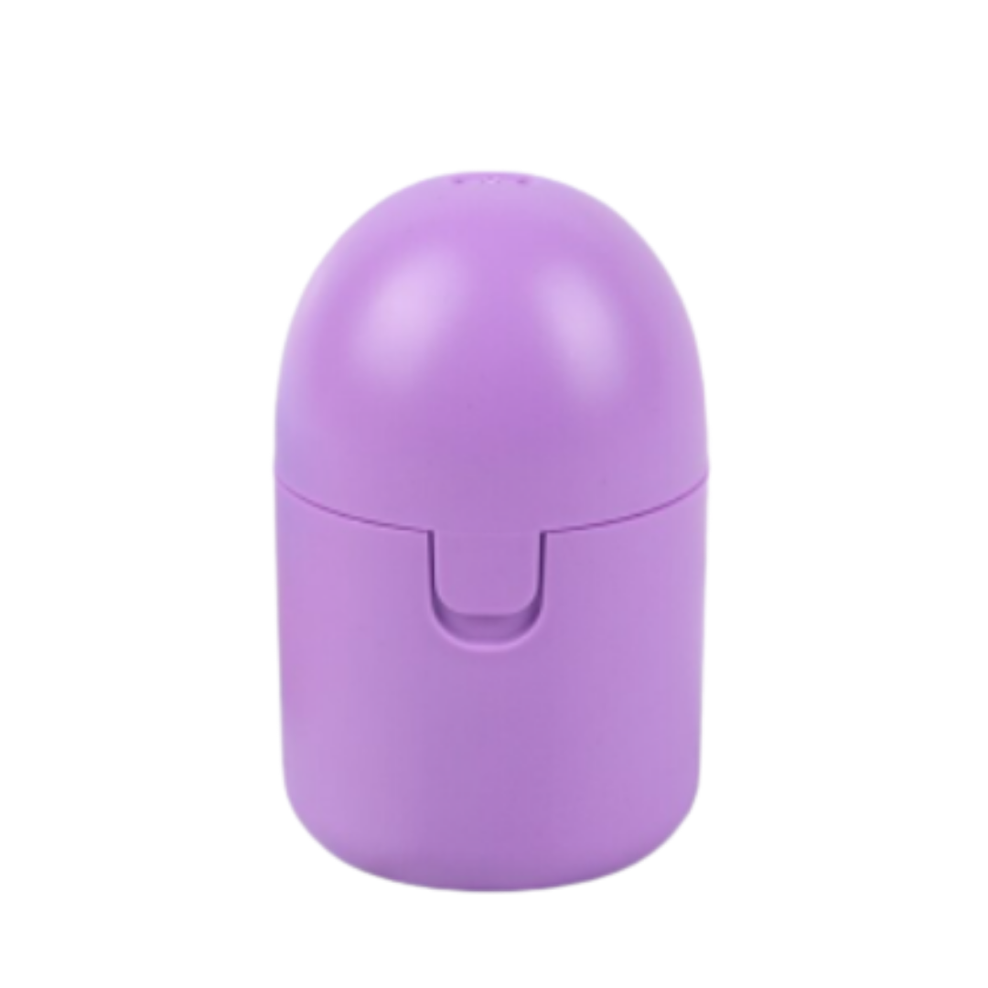 Estuche de copa menstrual color lila