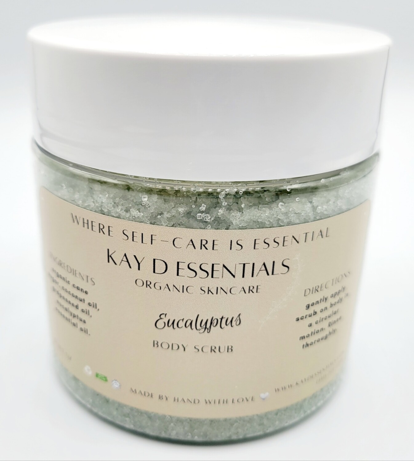 Eucalyptus Body Scrub (16oz)