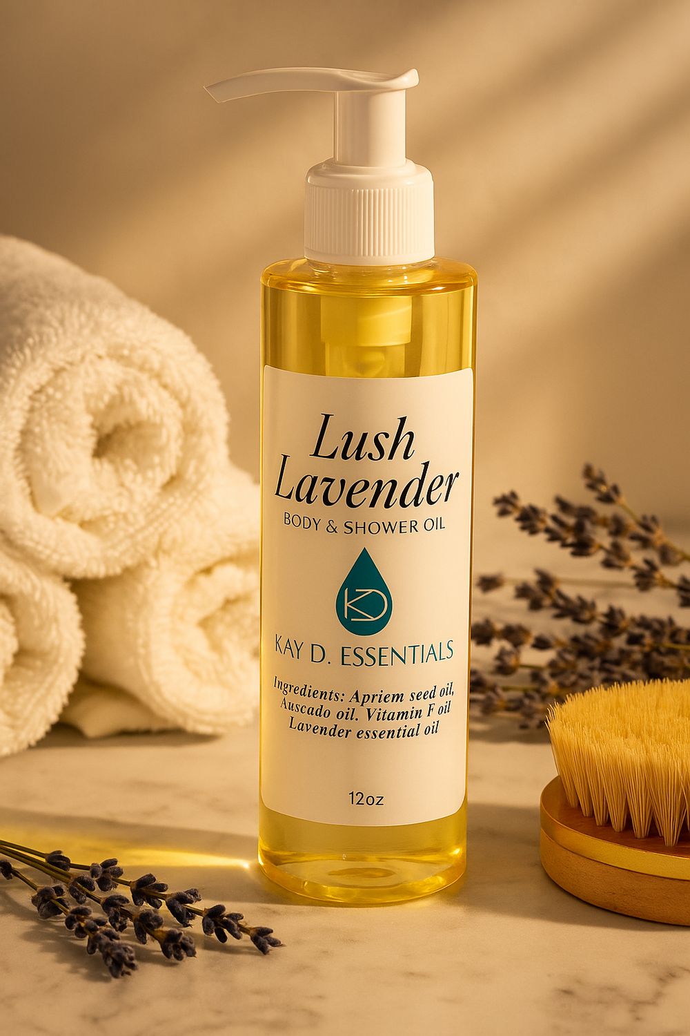 Lush Lavender Body & Shower Oil