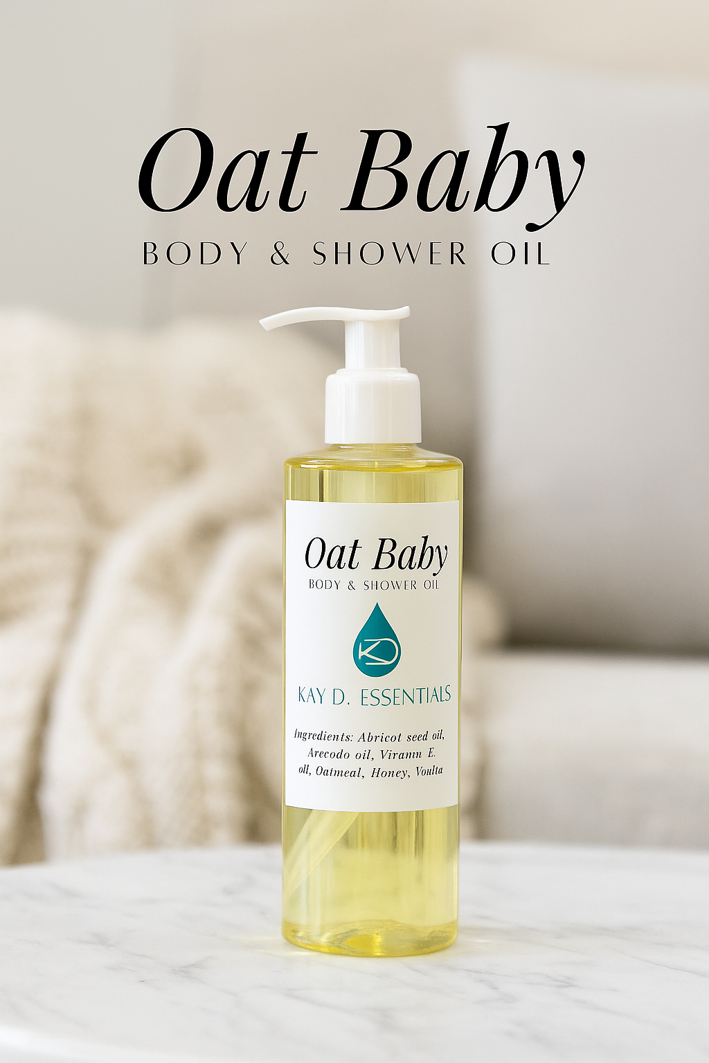 Oat Baby Body & Shower Oil