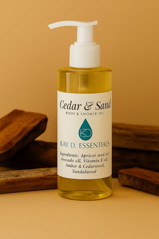 Cedar & Sand Body & Shower Oil