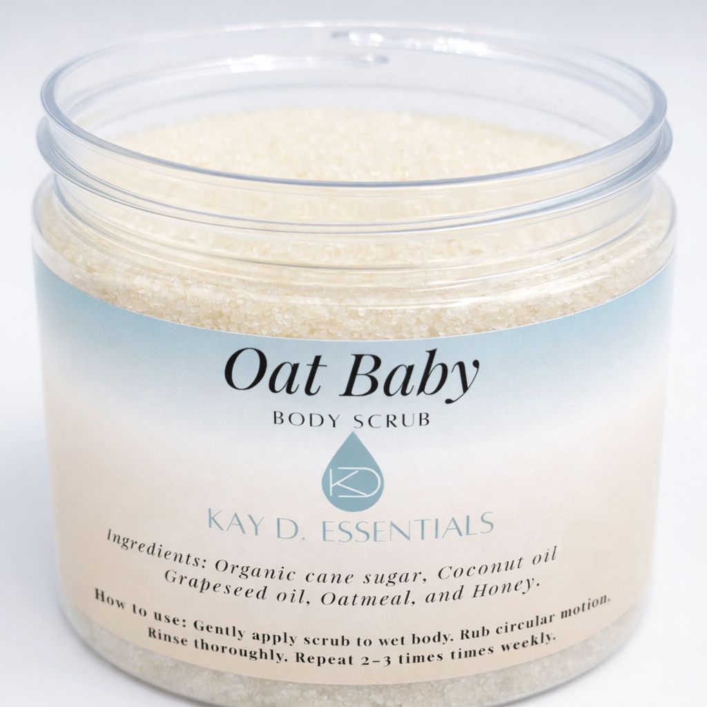 Oat Baby Body Scrub