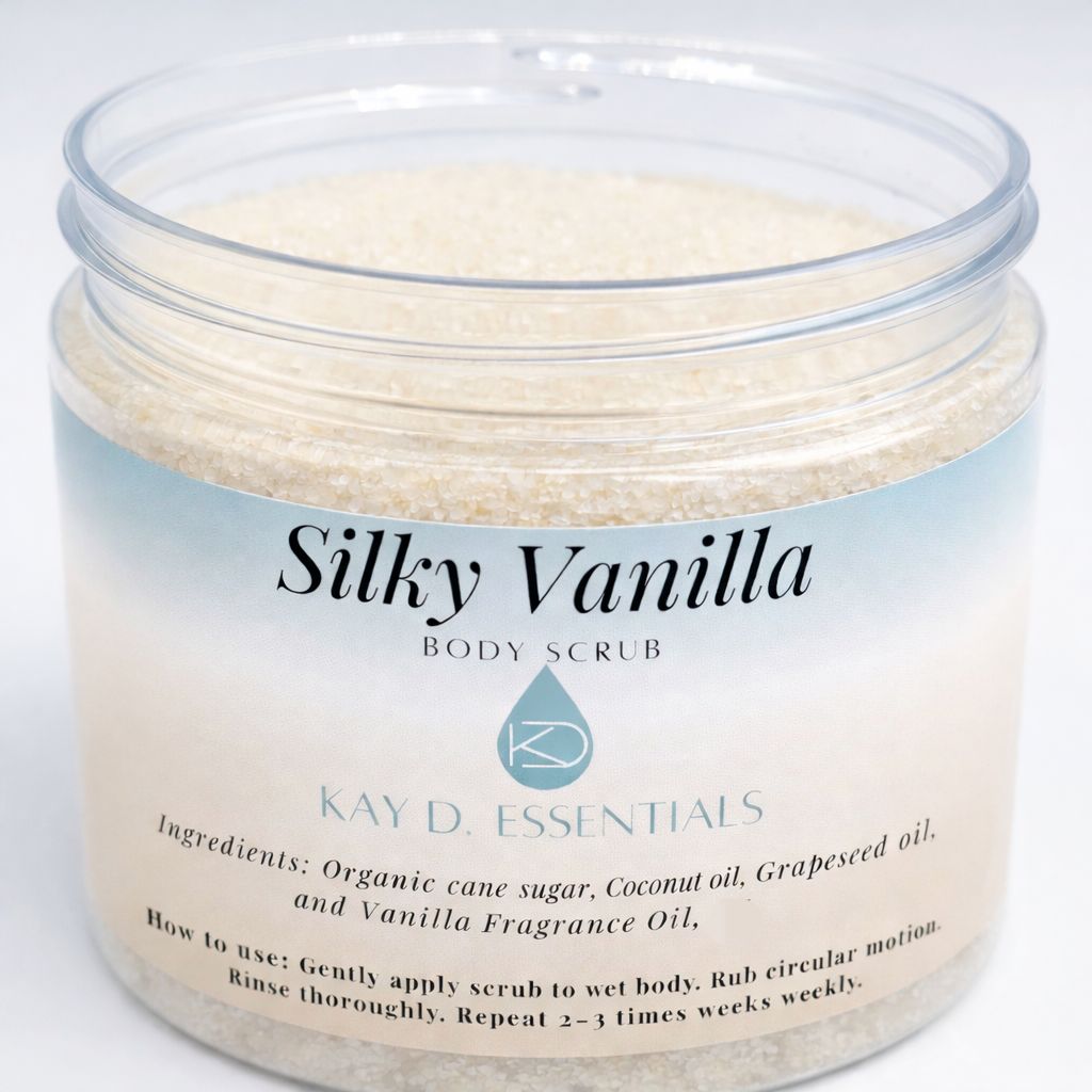 Silky Vanilla Body Scrub
