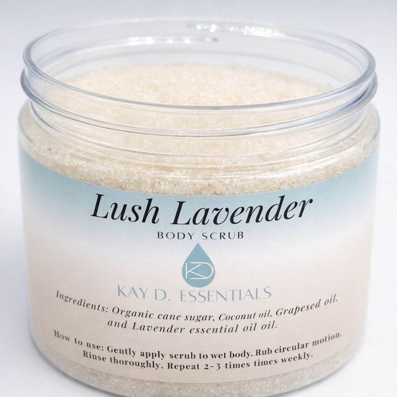 Lush Lavender Body Scrub