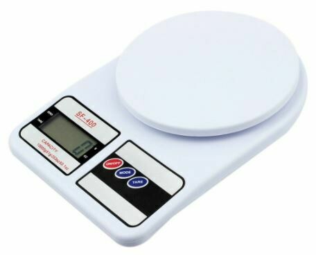 BALANZA DIGITAL DE COCINA EN GRAMOS Y ONZAS (INCLUYE BATERIAS)