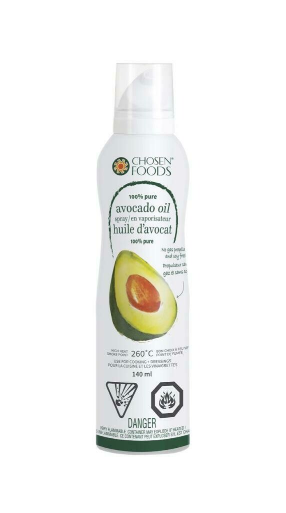 Avocado Oil Chosen Foods Spray