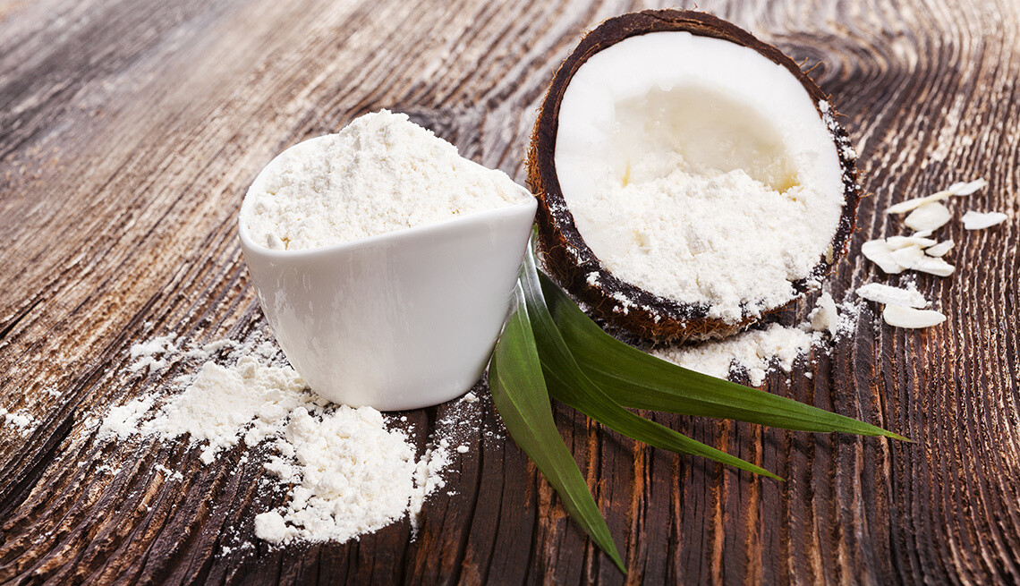 HARINA DE COCO 1 Lb (Envasada en ziplock o plastico)