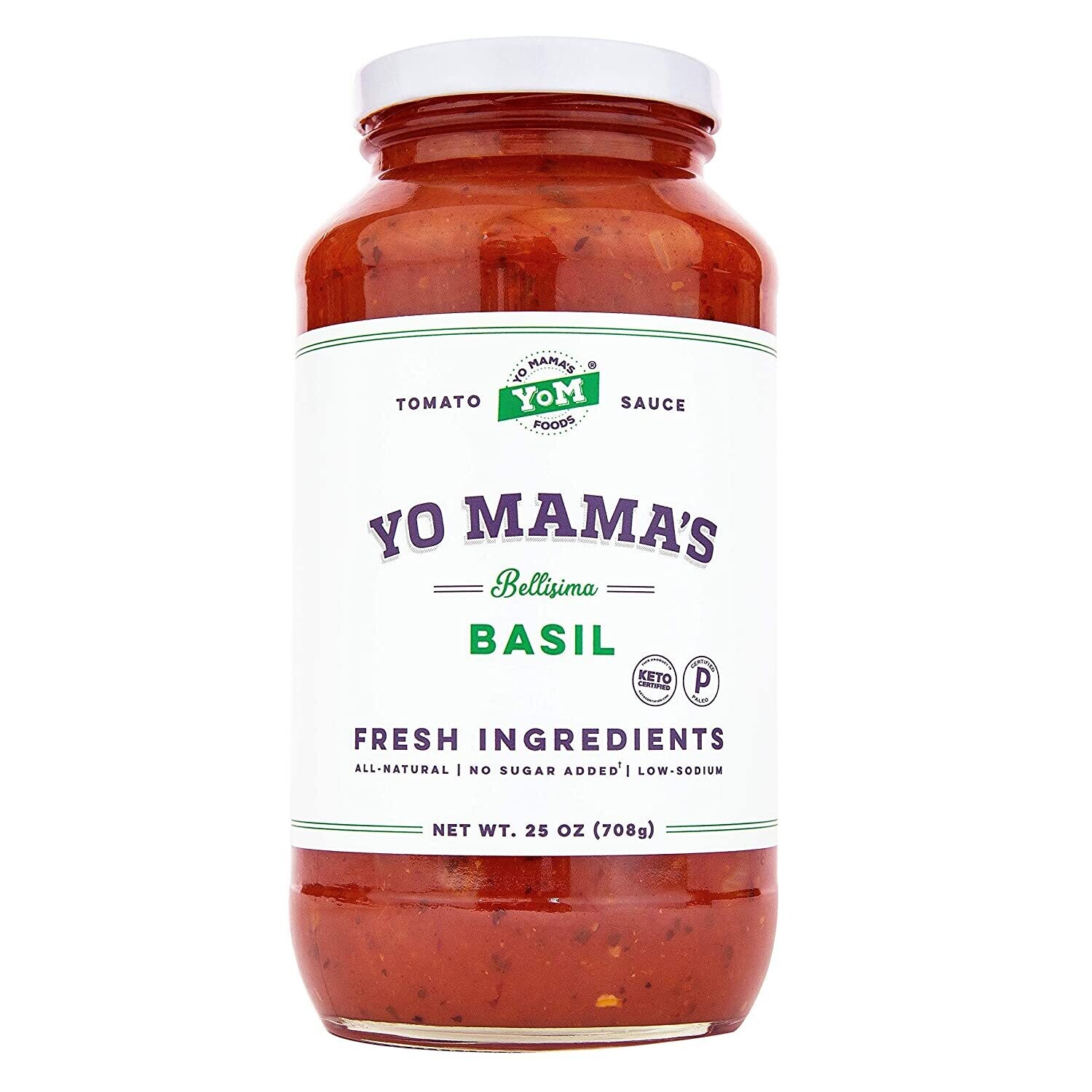 YO MAMA&#39;S - SALSA DE PASTA DE TOMATE KETO