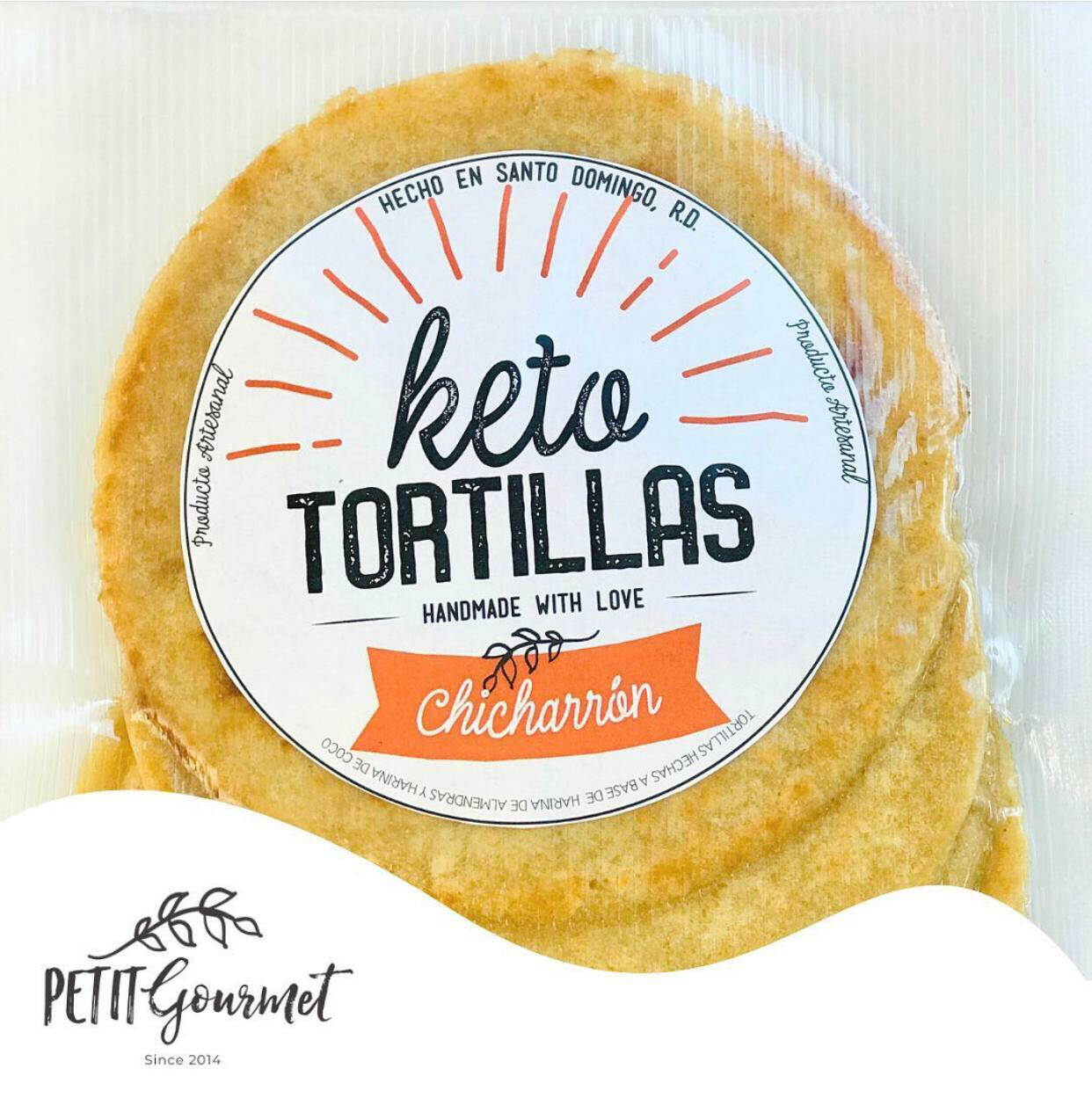 TORTILLAS PETIT GOURMET - CHICHARRON