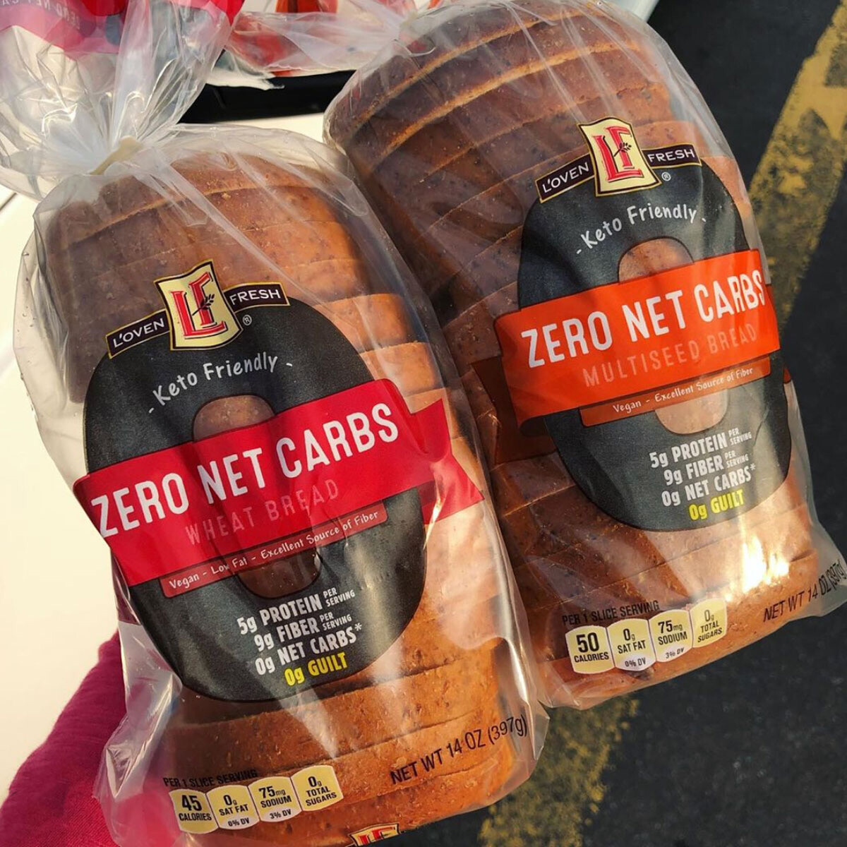 Pan Keto Bread 0 Net Carbs