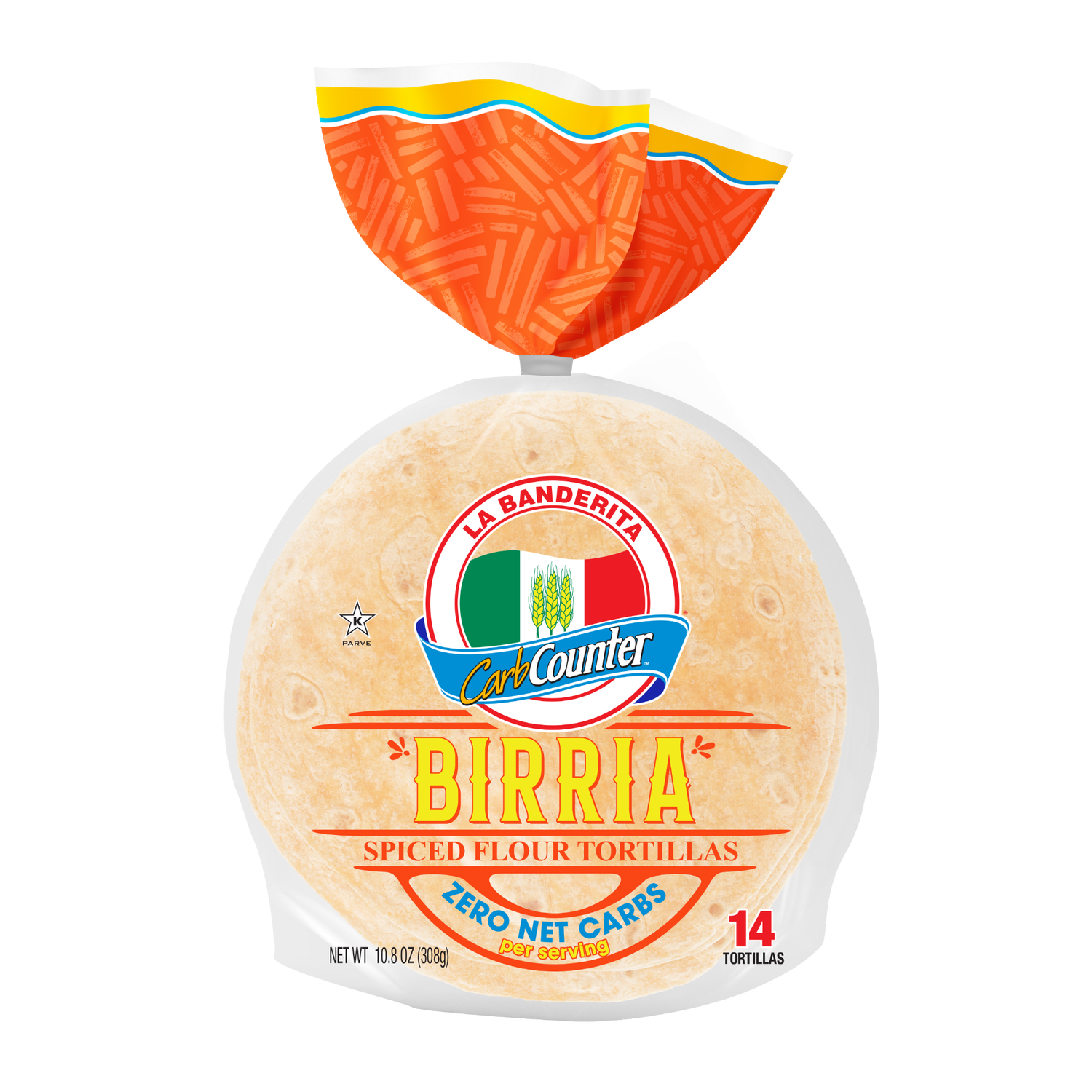 LA BANDERITA-TORTILLA DE TACO BIRRIA