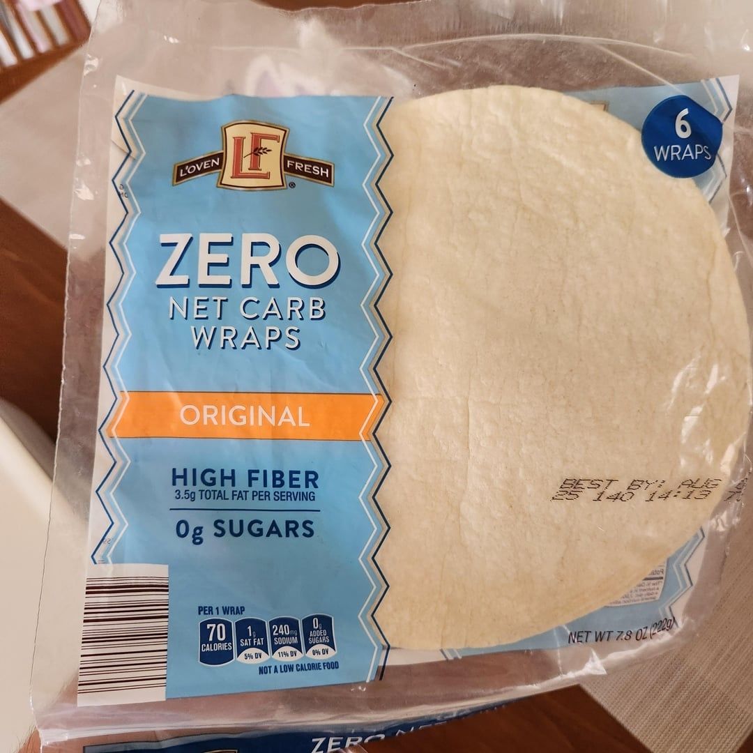 L'Oven Fresh tortilla"Zero Net Carb Wraps"