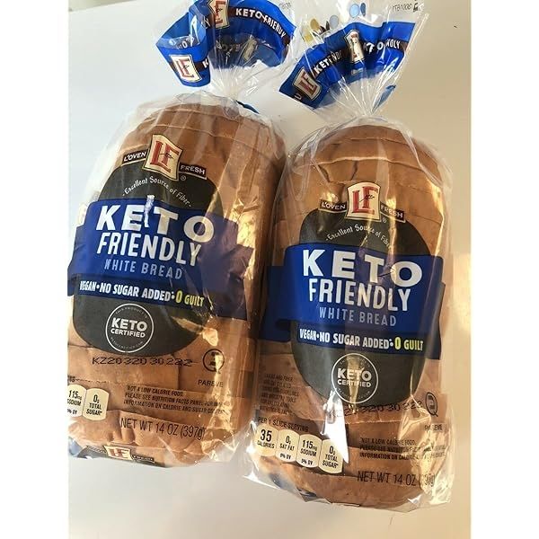 Pan blanco L'oven Fresh Keto Friendly.