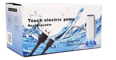 Bomba eléctrica táctil recargable.
