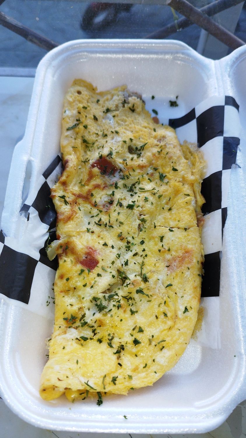 OMELETTE RELLENO DE POLLO