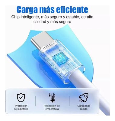 🔌 Cargador para iPhone 15 Pro Max – Rápido y Eficiente