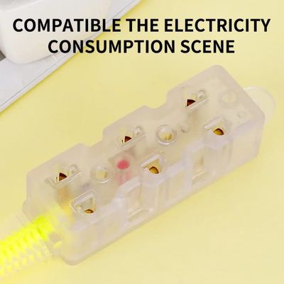 🔌 Estación Amarilla 25Ft /50 poes– Cable de Extensión Pesado