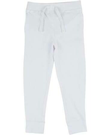 Unisex Kids White Joggers