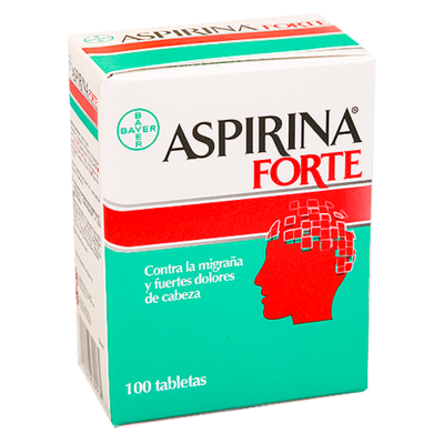 ASPIRINA FORTE CX 100 TAB