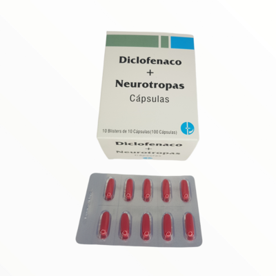 DICLOFENACO+NEUROTROPAS BLISTER GEL 10 UNIDADES