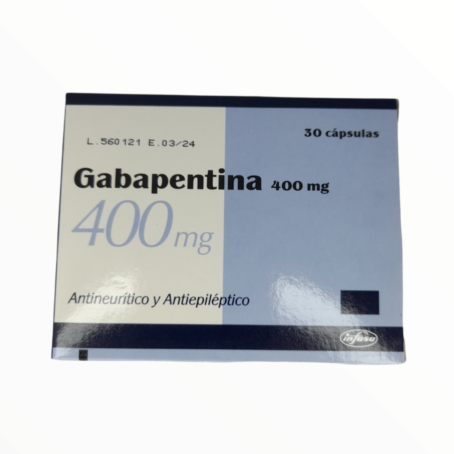 GABAPETINA GF 400 MG X 1 CAPSULAS