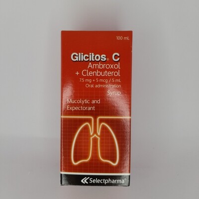 GLICITOS C ( ambroxl+Clembuterol) 100ML JARABE