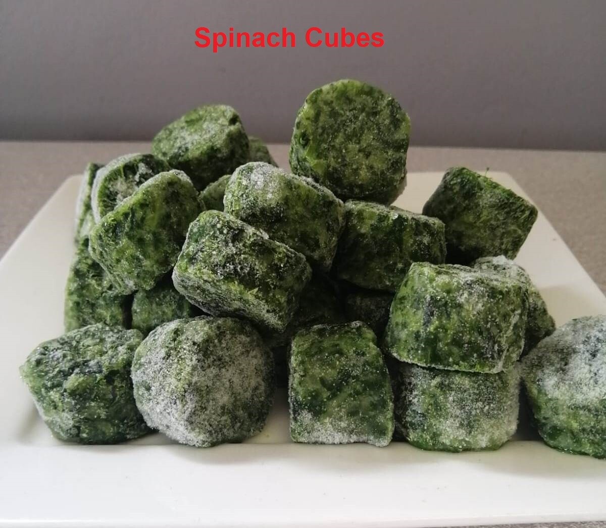 Spinach Cubes