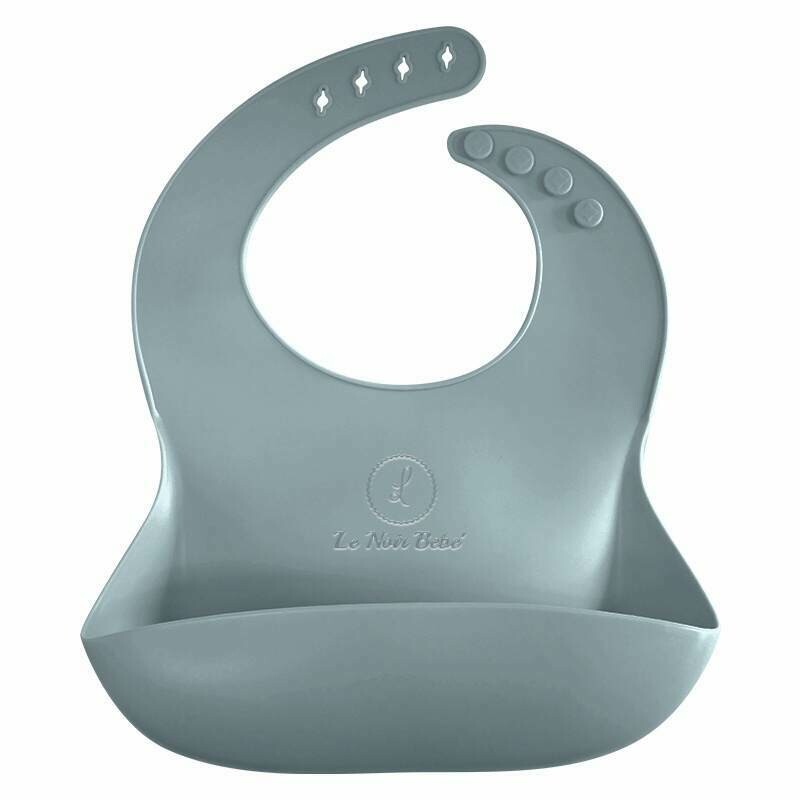 Stone Blue Bib