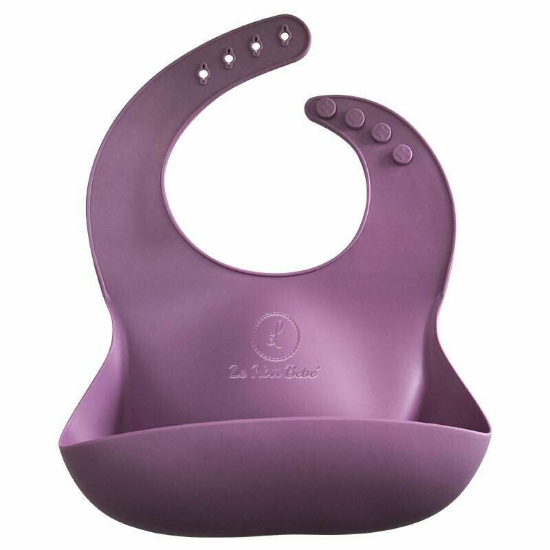 Purple Rose Bib