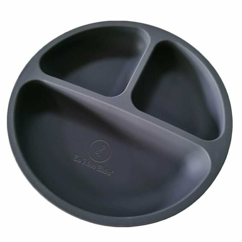 Charcoal  Grey Suction Plate
