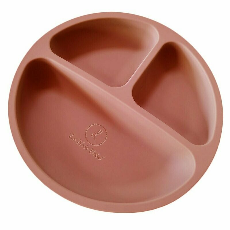 Dusty Rose Suction Plate