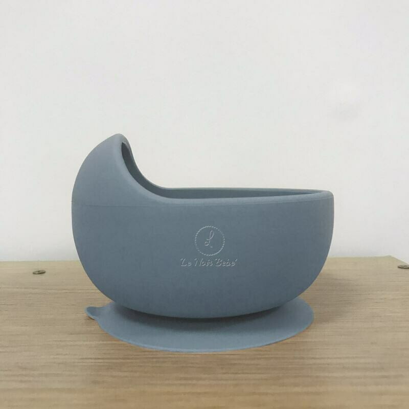 Stone Blue Suction  Bowl