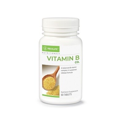GNLD Neolife Vitamin B Complex (60 Tablets) - Case of 6