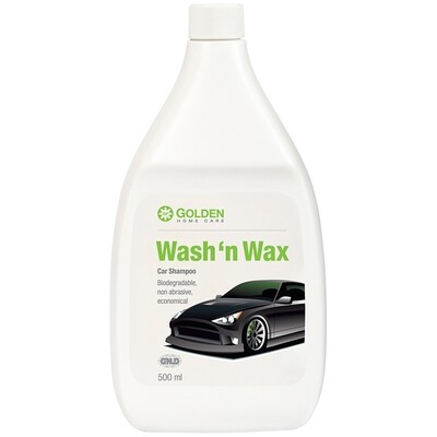NeoLife GNLD Golden Products Wash 'n Wax (500ml) - Get 100 Washes out of each bottle = R1.90 per Wash