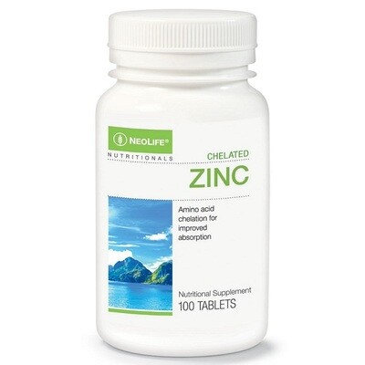 GNLD Neolife Chelated Zinc (100 Tablets)