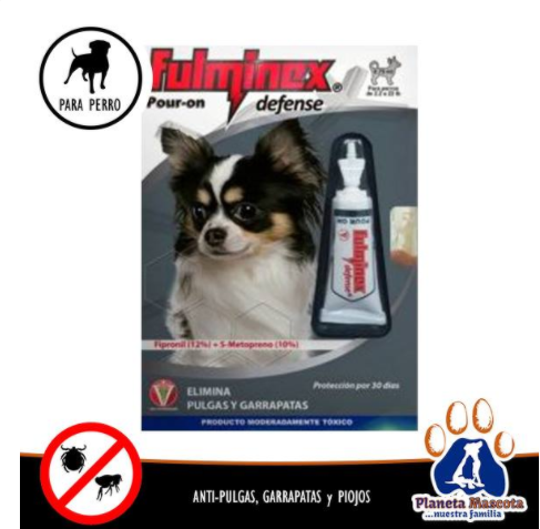Fulminex Defense PIPETA – 0.75 ml. - 2.2 lbs a 22 lbs